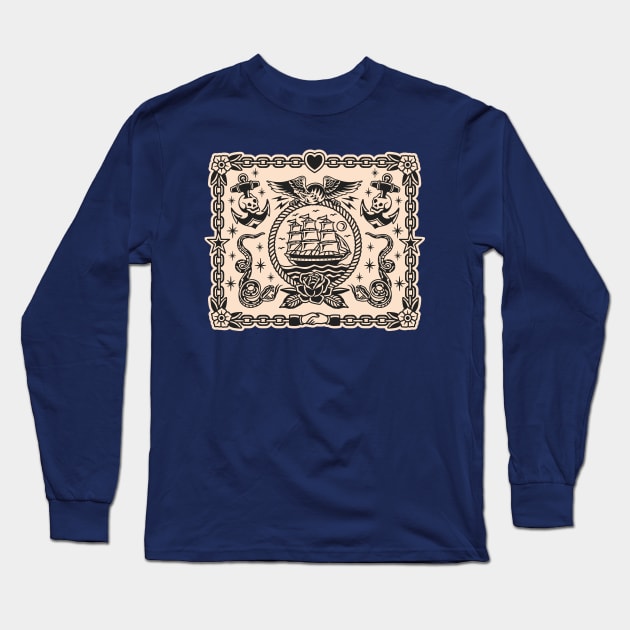 Traditional Vibes Long Sleeve T-Shirt by TerpeneTom